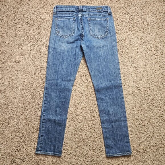 KUT from the Kloth Jeans Womens 6 Straight Leg Blue Low Rise Denim Stretch - Picture 2 of 8